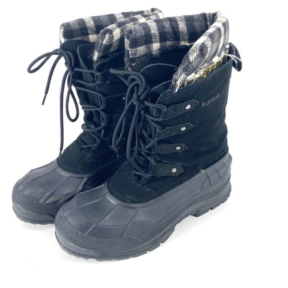 snow boots size 10